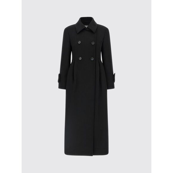 MAX MARA Jackets & Blazers - Max Mara Coat Woman Black